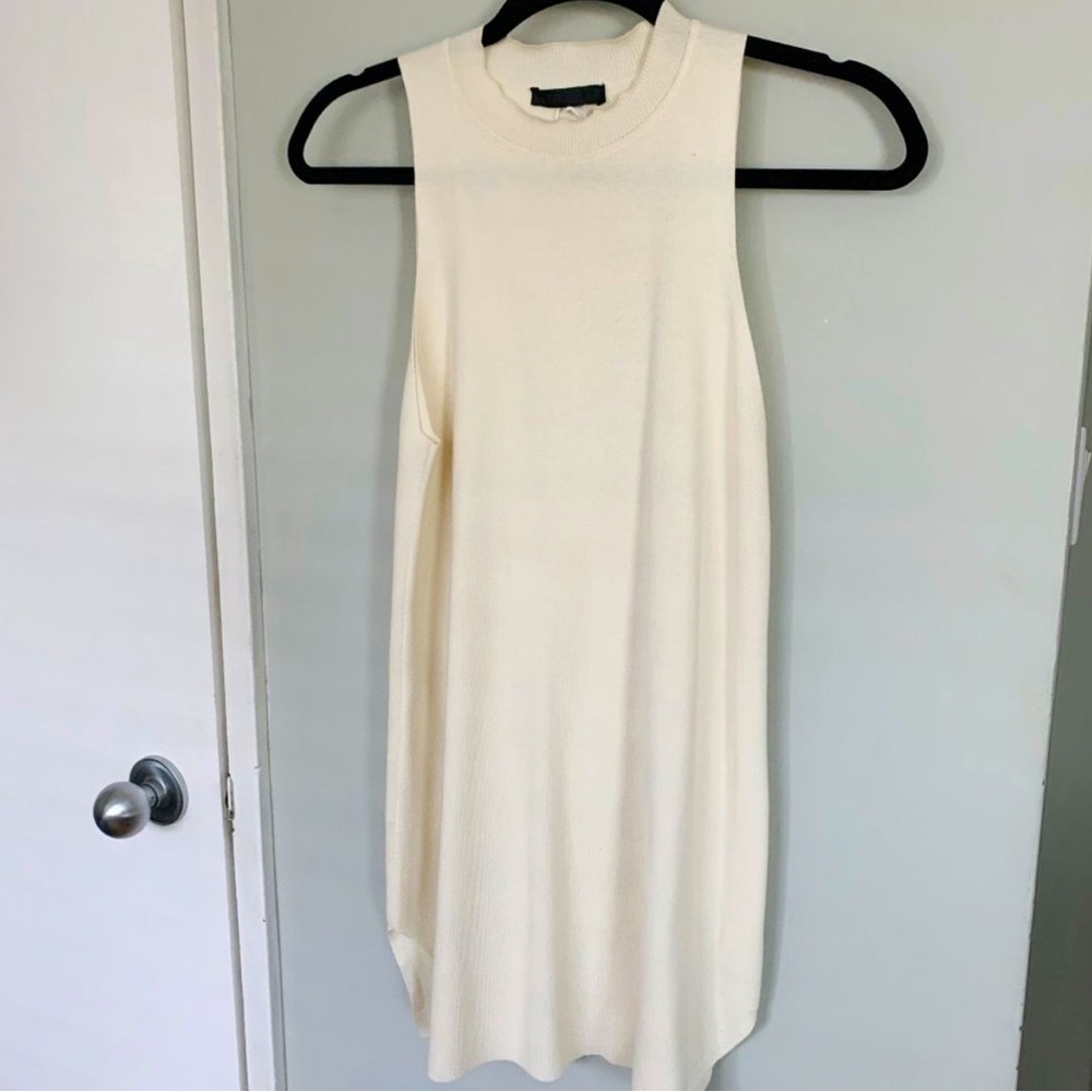 The Row Rib Knit Mock Neck (XS)